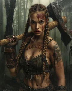 Feroce e Favolosa: Femme Fatale Art in stampe 8x10 23536504 - Foto 1 di 1