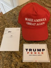 Official Donald J. Trump Make America Great Again MAGA Red Hat Cap Cali-Fame USA