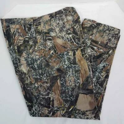 True Timber Mens Hunting Pants Multicolor Brown Camouflage Flap Pockets XL*HUNT - Image 1 of 4