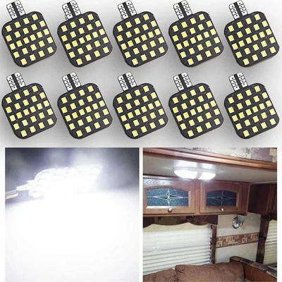 Super Bright T10 921 912 168 194 LED Bulbs 12V RV Interior Lights for Trailer... - Image 1 of 4
