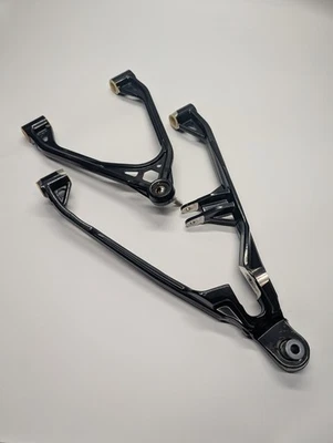2020-2025 Polaris RMK Khaos 850 9R Boost A-Arms Right Side Top & Bottom OEM Nice - Image 1 of 2