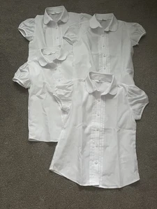 girls white school blouses - Picture 1 of 5