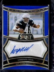 2024 Panini Select #SP-LNL Lorenzo Neal Signatures Prizm #/399 - Bild 1 von 2