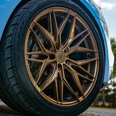 19" Rohana RFX17 Bronze Forged Concave Wheels Rims Fits 2008-2014 Lexus IS F - Image 1 of 4