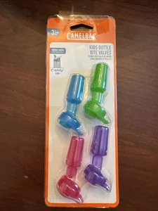 CamelBak Eddy Kids Bite Valves 4-Pack Brand New - Kids Bottle - Multi Color - Picture 1 of 6