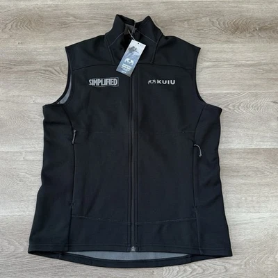 NWT KUIU 240 Peloton Vest Men’s Size Medium Black - Simplified Embroidered Logo - Image 1 of 4