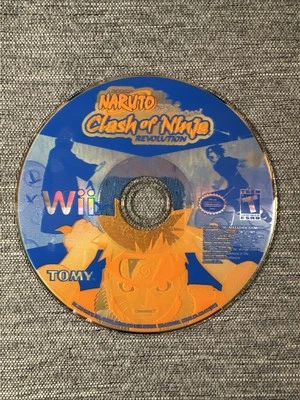 Naruto: Clash of Ninja Revolution Nintendo Wii Game Disc - Image 1 of 2