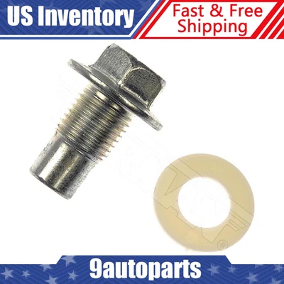 Tapón de drenaje de aceite del motor Dorman para 1966-1972 1973 1974 1975 1976 Cadillac Calais Foto 1 de 2