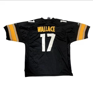 Reebok Pittsburgh Steelers Jersey Mike Wallace #17 Size 54 - Picture 1 of 5