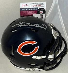 Mike Hartenstine signed Chicago Bears Speed mini helmet autographed JSA COA - Picture 1 of 2