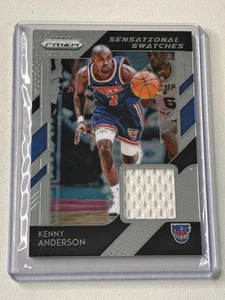 2018-19 Panini Prizm Sensational Swatches Kenny Anderson Game-Worn Jersey - Bild 1 von 6