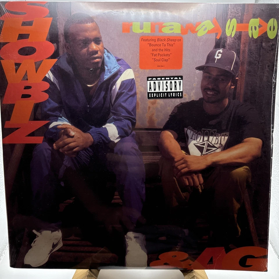 SHOWBIZ & A.G. - Runaway Slave - 2 Vinyl - BRAND NEW/STILL SEALED - Imagem 1 de 4