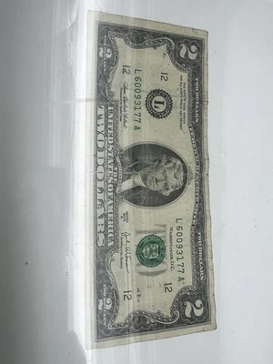 2 Dollar Note - Image 1 of 4