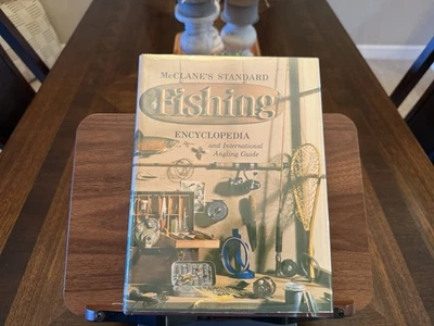 McClane's Standard Fishing Encyclopedia | Vintage 1965 Second Printing HCDJ VG+ - Image 1 of 4
