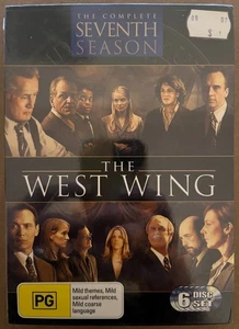 THE WEST WING Complete Season 7 6 x DVD Slipcase Martin Sheen BRAND NEW! - Bild 1 von 2
