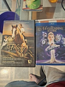the neverending story blu-ray almost new  & felicity: an american girl used dvd - Picture 1 of 9