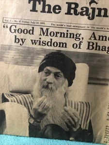 July 1985 The Rajneesh Times Newspaper - Picture 1 of 4