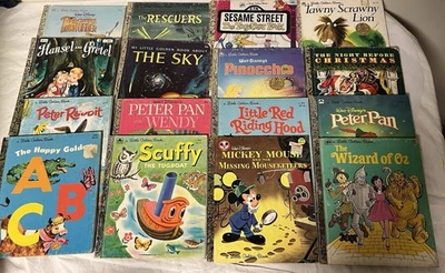 Lot of 30 Vintage Little Golden Books - Image 1 of 4