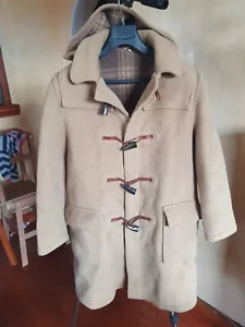 Brooks Brothers Wool Duffle Coat Made in England Horn Toggle sz 50 - Picture 1 of 16