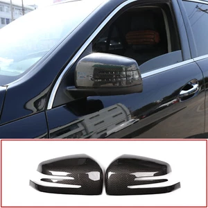 For Mercedes-Benz ML GL GLE GLS G-Class Exterior Mirror Trim Cover ABS 2PCS - Picture 1 of 12