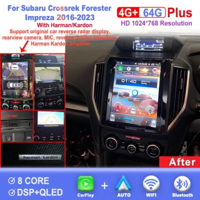 Android Car Radio Stereo for Subaru Forester Crossrek Impreza 2016 - 2023 - Image 1 of 4