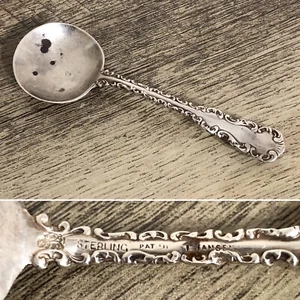 Louis XV Whiting Sterling Silver 4" Round Spoon  - Picture 1 of 9