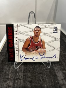 1997 NBA Trading Card Rookie Kiwane Garris On Card Car Denver Nuggets Score