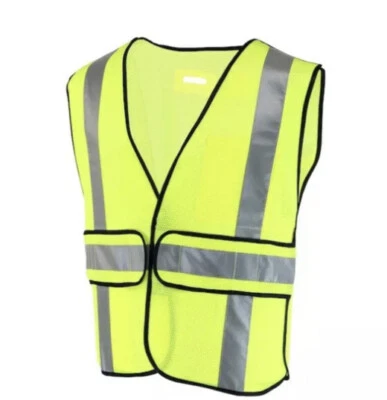 Safety Works One Size Fits Most Yellow Polyester High Visibility (2 PACK!) - Image 1 of 4