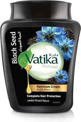Crema Hammam Semilla Negra Vatika Naturals Protección Completa del Cabello 450 ml Foto 1 de 4