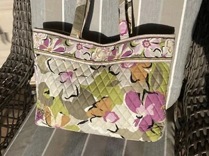Vera Bradley Portobello Road Lg Tote- Magnetic Close- 3 Pocket Travel Bag - Picture 1 of 11