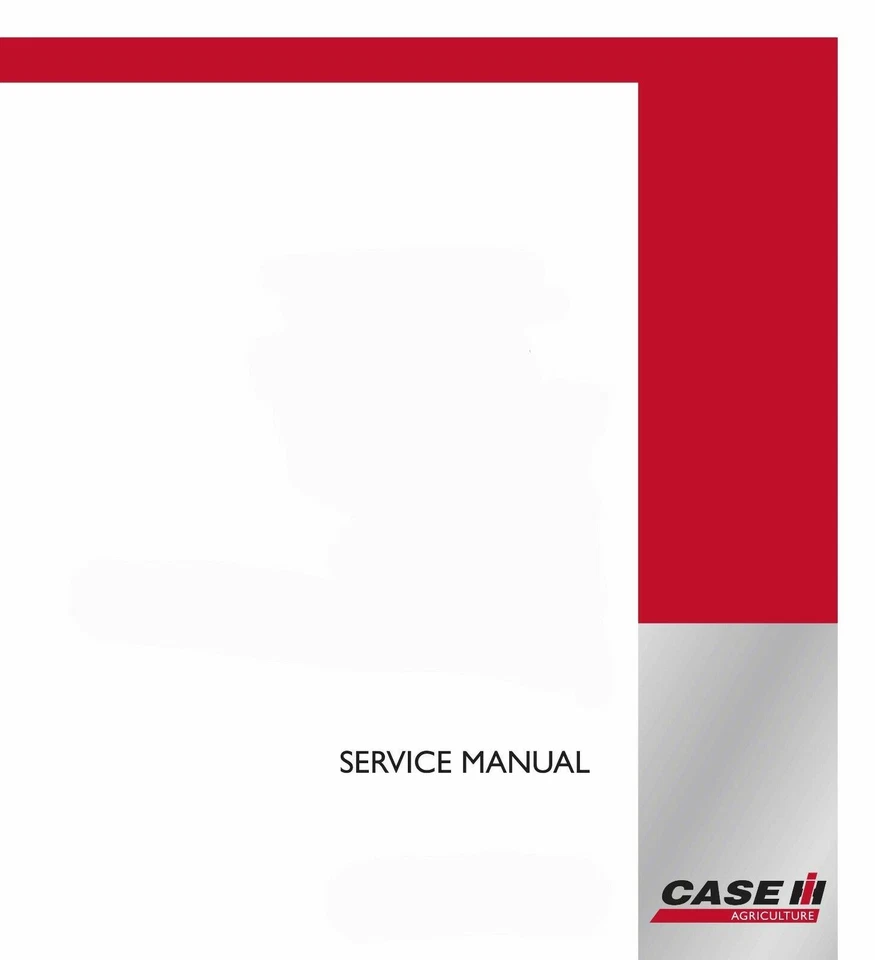 CASE Tractor 7100 7110 7120 7130 7140 7150 7200 Service Manual Repair 8-92038