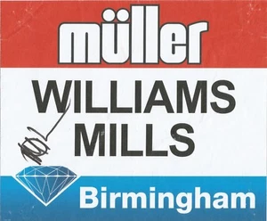 ATHLETICS: NOVLENE WILLIAMS-MILLS SIGNED B'HAM DIAMOND LEAGUE 2017 WORN BIB+COA - Picture 1 of 1