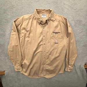 Dale Earnhart Shirt Mens XL Brown Goodwrench Service #3 Chase Nascar - Picture 1 of 12