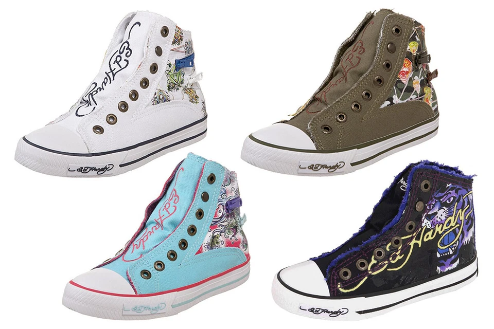 Ed Hardy Kid's Unisex Authentic HR Atlanta Fashion Sneaker Shoes - Image 1 of 1