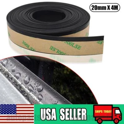 4M Seal Strip Molding Edge Trim Car Door Window Protector Guard Parts US STOCK - Image 1 of 4