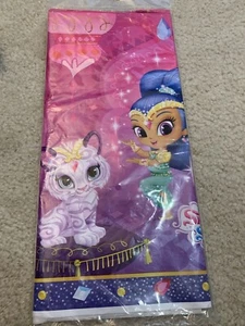 Shimmer and Shine Plastic Table Cover Birthday Decorations Party Favor Supplies - Picture 1 of 5