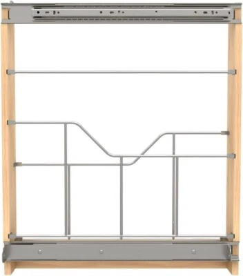 Gabinete base extraíble Rev-A-Shelf 448-BSKT-3C 448 Series 3" - Arce natural Foto 1 de 4