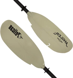 KAYAK FISHING ANGLER PADDLES Aluminum Shaft Reinforced Fiberglass Blades - Picture 1 of 11