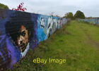 Photo 6x4 Graffiti on the former Great Central Railway viaduct Whetstone  c2016