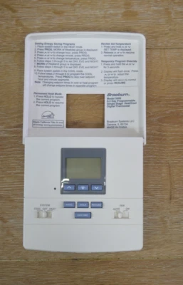 Программируемый одноступенчатый термостат для нагрева/охлаждения Braeburn 5050 7 дней - Изображение 1 из 4