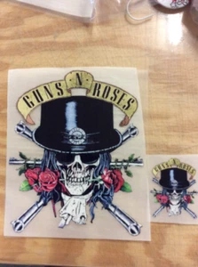 1 - DTF+Pocket GNR Skull Guns Rock Band Ready Press DTF Heat Transfer for shirt - Picture 1 of 1