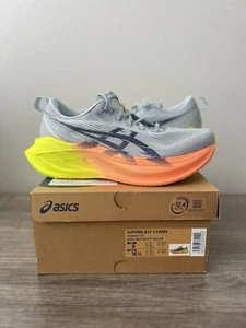NEW Asics Superblast 2 Paris Grey Men's US size 9 ✅SHIPS IN 1 DAY✅ 1013A150-750 - Picture 1 of 6