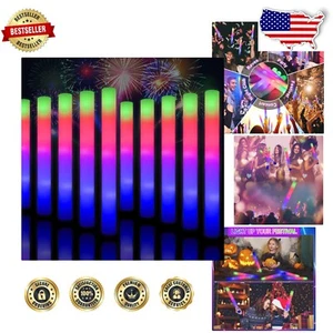 Ultimate 156PCS Glow in the Dark Foam Sticks - Light Up Your Parties with Style - Picture 1 of 9