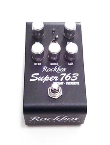 Rockbox Electronics Super 763 Preamp Overdrive Guitar Effects Pedal - In Box - Picture 1 of 5