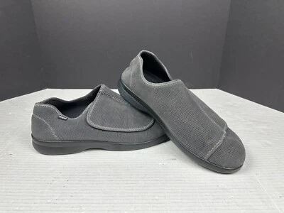 Propet Cush N Foot  Shoes Gray Comfort Slip On Shoes Sz 13 5E (xx) Wide M0202 - Image 1 of 4