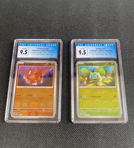 Pokémon 2023 Charmander 060/SV-P Scarlet & Violet Promo 151 File Set CGC 10/ 9.5 - Picture 1 of 1