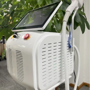 Macchina depilazione laser diodi titanio ghiaccio 808 uso spa salone di bellezza 2000 W - Foto 1 di 8