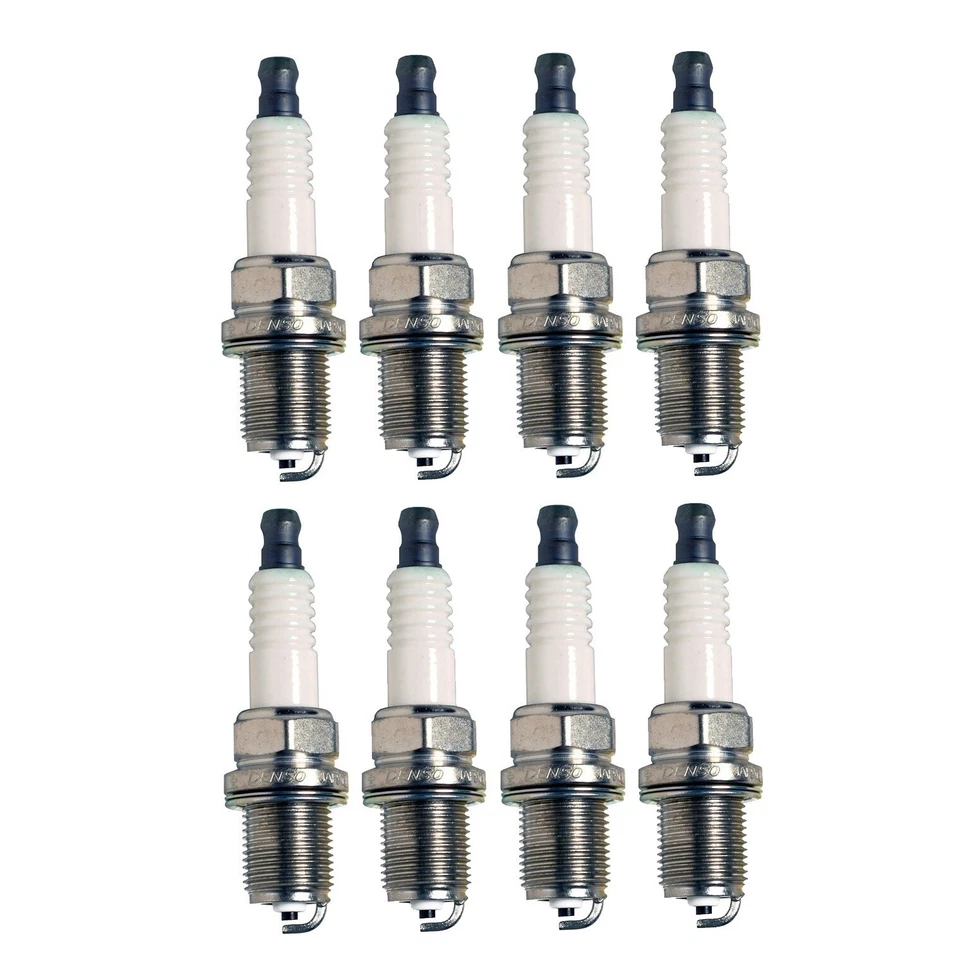 Denso Set 8 U-Groove Spark Plugs Gap .032 For Toyota Tundra Sequoia Lexus LS400 - Image 1 of 1