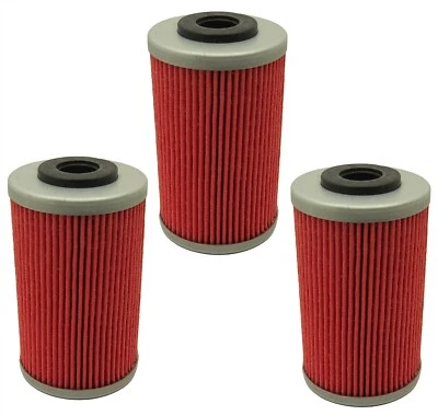 Three Pack Oil Filter for KTM 640 LC4 Rallye Dakar Duke 125 200 1997 2011 - 2014 Foto 1 de 4