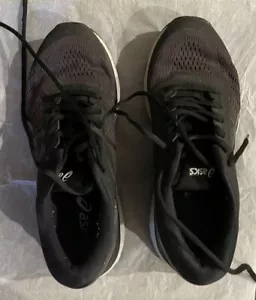 ASICS Gel Kayano 24 Black with white Runners Women's US 7.5 - Picture 1 of 6